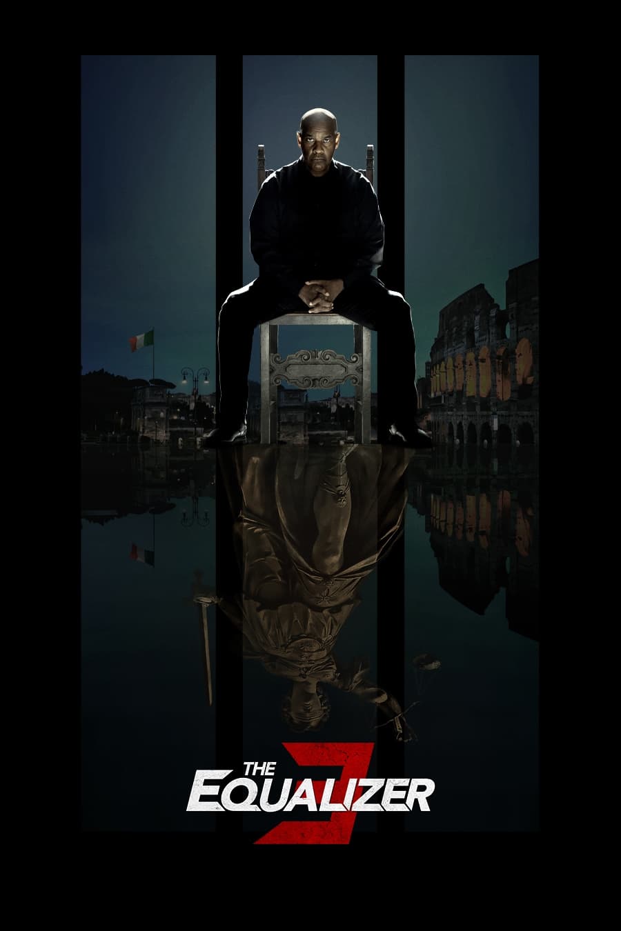Poster for the movie "The Equalizer 3"